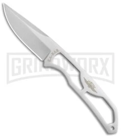 Ka-Bar Jarosz "Rambler" Skeleton Fixed Blade Neck Knife - Satin Plain