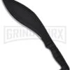 Ka-Bar Kukri Machete Fixed Blade Knife - Black Plain
