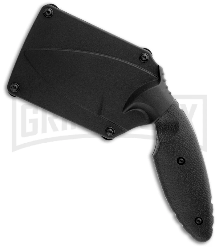 Ka-Bar Small TDI Law Enforcement Fixed Blade Knife - Black Plain - Image 3
