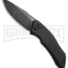 Kershaw Launch 1 Black Aluminum Automatic Knife - Blackwash Plain