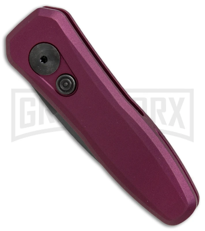 Kershaw Launch 4 Purple Automatic Knife CA Legal - Black Plain - Image 2