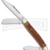 Klaas Transmit Large Stockman Brown Pick Bone Pocket Knife