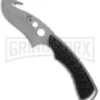 Mantis Master Black Fixed Blade Knife - Bead Blast Plain