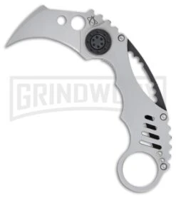 Mantis MK-3VXB Encore Folding Karambit Knife - Bead Blast Plain