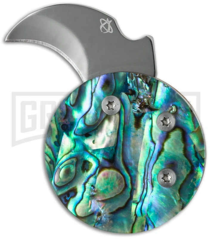 Mantis MCK-3 Monarch Abalone Shell Coin Knife