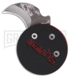Mantis MCK-1 Civilianaire Demon Edition Black Coin Knife - Damascus