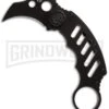 Mantis MK-IVX Midnight Karambit Knife - Black Plain