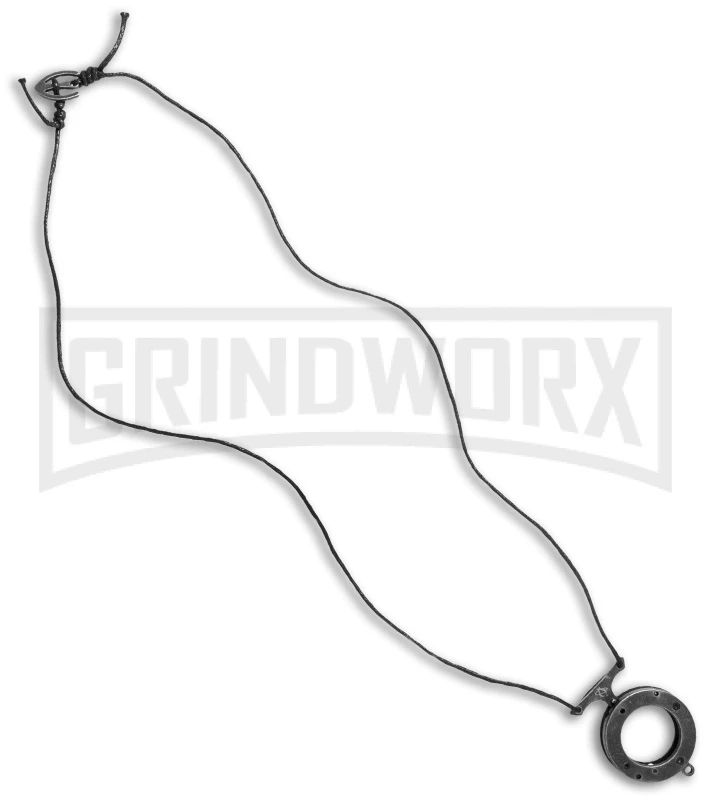 Mantis MK14sw Vicious Circle Folding Neck Knife - Stonewash Plain - Image 3