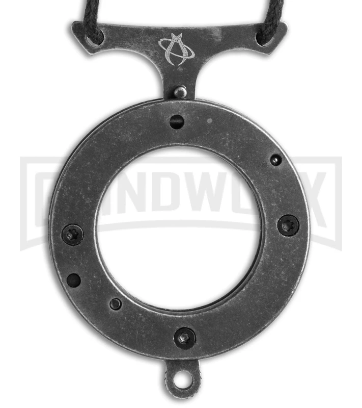 Mantis MK14sw Vicious Circle Folding Neck Knife - Stonewash Plain - Image 2