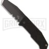 Mantis MT-7.2AS Folding Pry Knife Manual Folder - Black Serr
