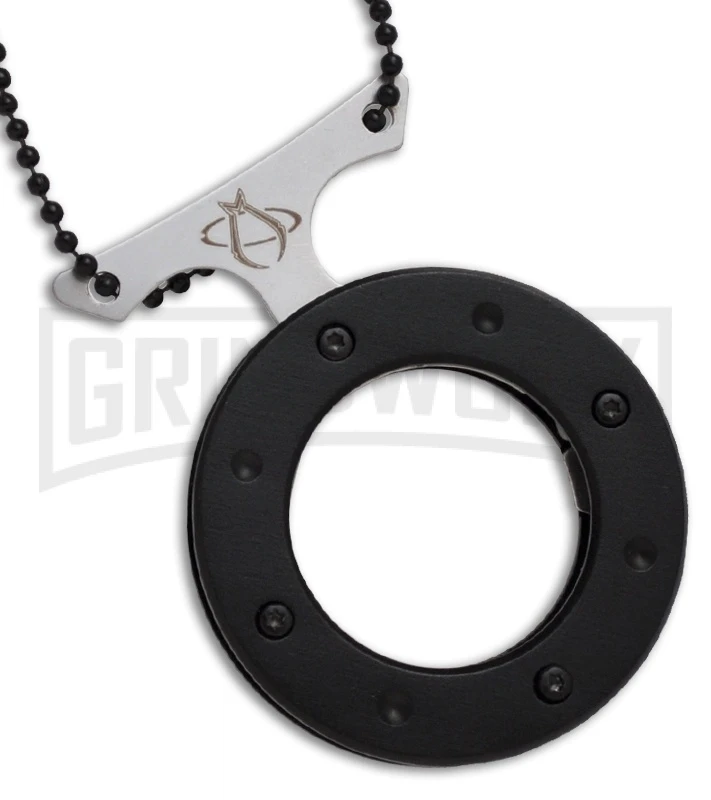 Mantis MU-6 Pink Cyclops Folding Neck Knife (2.5" Plain) - Image 3