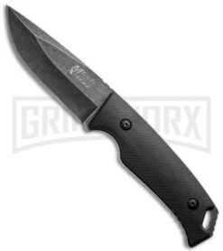 M-Tech Extreme Tactical G-10 Fixed Blade Knife - Darkwash Plain