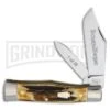 Queen Gunstock Stag Antler Pocket Knife