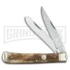 Rough Rider Stallion Trapper Appaloosa Bone Pocket Knife