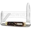 Schrade Uncle Henry Cigar Whittler Staglon Pocket Knife