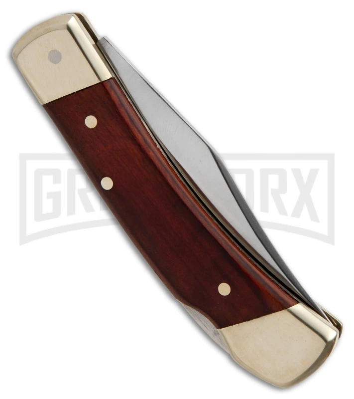 Schrade Uncle Henry Smokey Lockback Wood Pocket Knife - Image 2