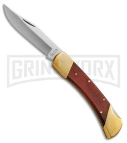 Uncle Henry Bear Paw Lockback Wood Pocket Knife