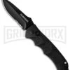 Schrade Extreme Survival SC60BS Automatic Knife - Black Serr