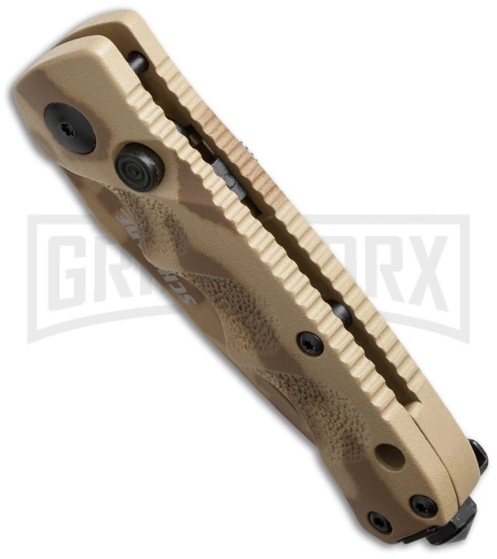 Schrade Mini Extreme Survival SC60MDT Desert Camo Automatic - Tanto Plain - Image 2