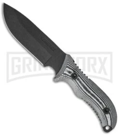 Schrade Extreme Survival SCHF36M Fixed Blade Knife Micarta - Black Plain