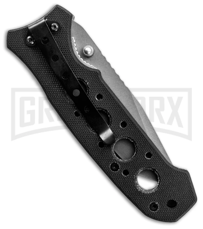 Smith & Wesson Extreme OPS Tanto Folding Knife G-10 - Stonewash Plain - Image 2