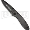 Smith & Wesson Executive Black Folding Knife - Black Plain