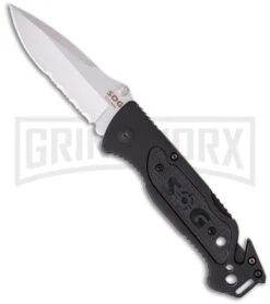SOG Escape Folding Knife FF-24 (3.4" Serr)