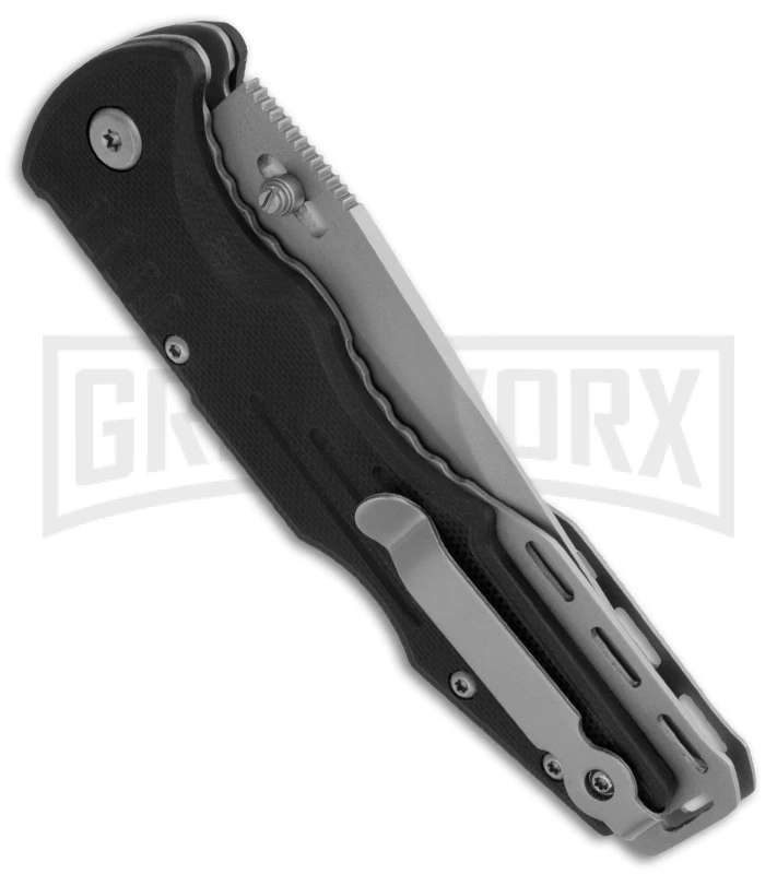 SOG Fusion Salute Folding Knife - Bead Blast Plain - Image 2
