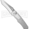 SOG Targa TG1001 Tanto Folding Knife - Satin Plain