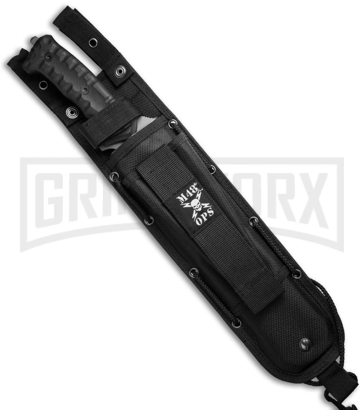 United Cutlery M48 Combat Bowie Knife - Gray Serr - Image 2