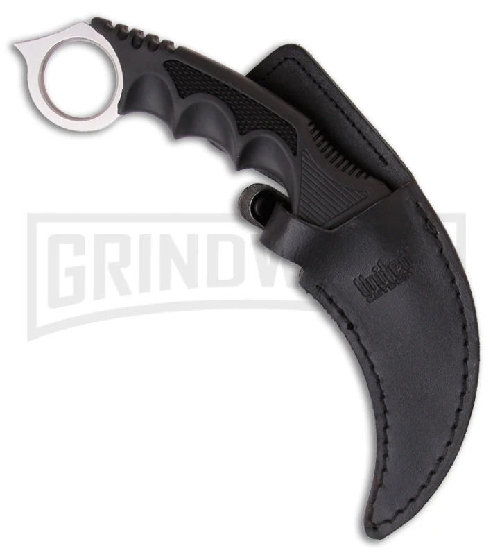 United Cutlery Honshu Silver Karambit Knife - Satin Plain - Image 2