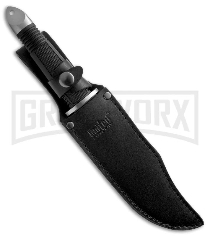 United Cutlery Honshu Combat Fighter Fixed Blade Knife - Satin Plain - Image 2