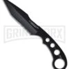 United Cutlery Undercover Combat Fighter Fixed Blade Knife - Black Plain