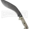 United Cutlery USMC Desert Sand Kukri Fixed Blade Knife - Black Plain